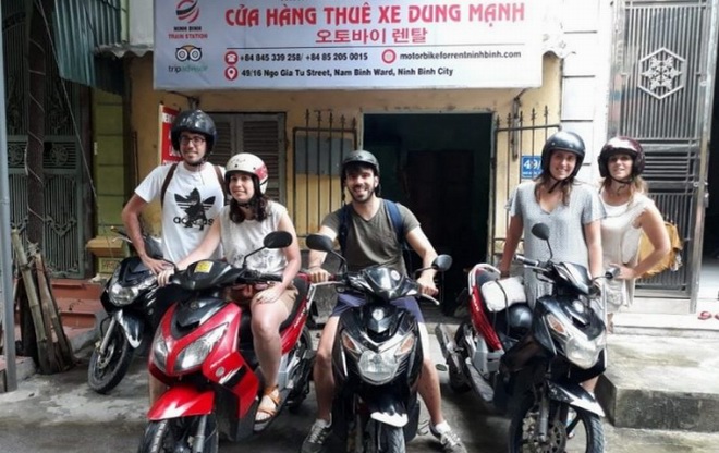 Reliable and cheap motorbike rental shops in Ninh Binh